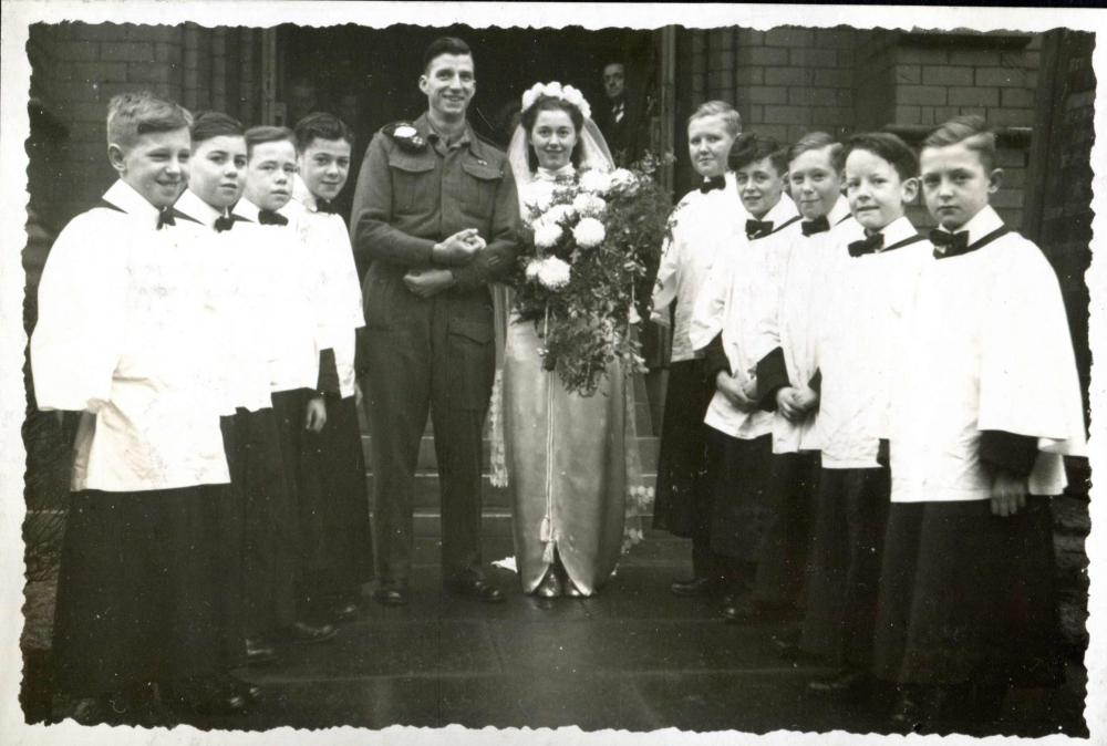 Wedding at St. Nathaniel's. Wedding at St. Nathaniel's.