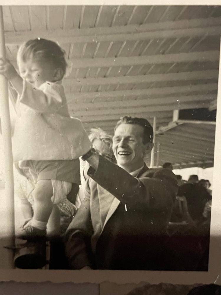 My grandfather William and uncle Bernard