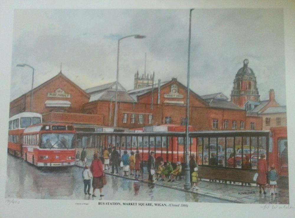 WIGAN BUS STATION WIGAN BUS STATION