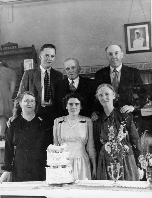 Annie Houghton's 21st birthday, July 1948.