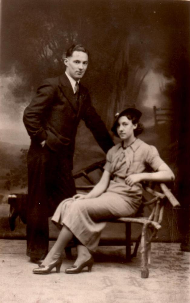 Nellie Harrington (nee Prescott) & Jimmy Harrington Nellie Harrington (nee Prescott) & Jimmy Harrington
