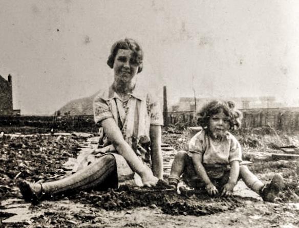 Mary Ethel and niece Mary Ethel and niece