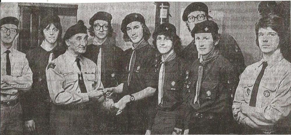 1st Ashton Scouts 1974