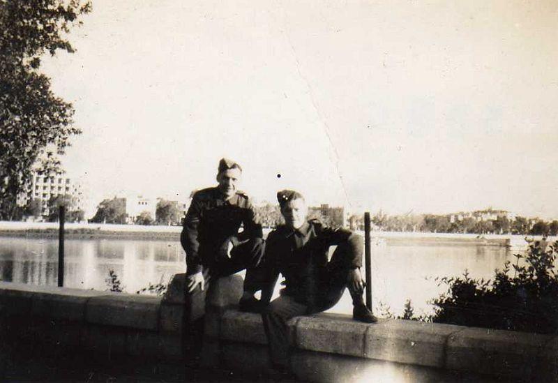 Arthur Tice in Egypt, 1944.