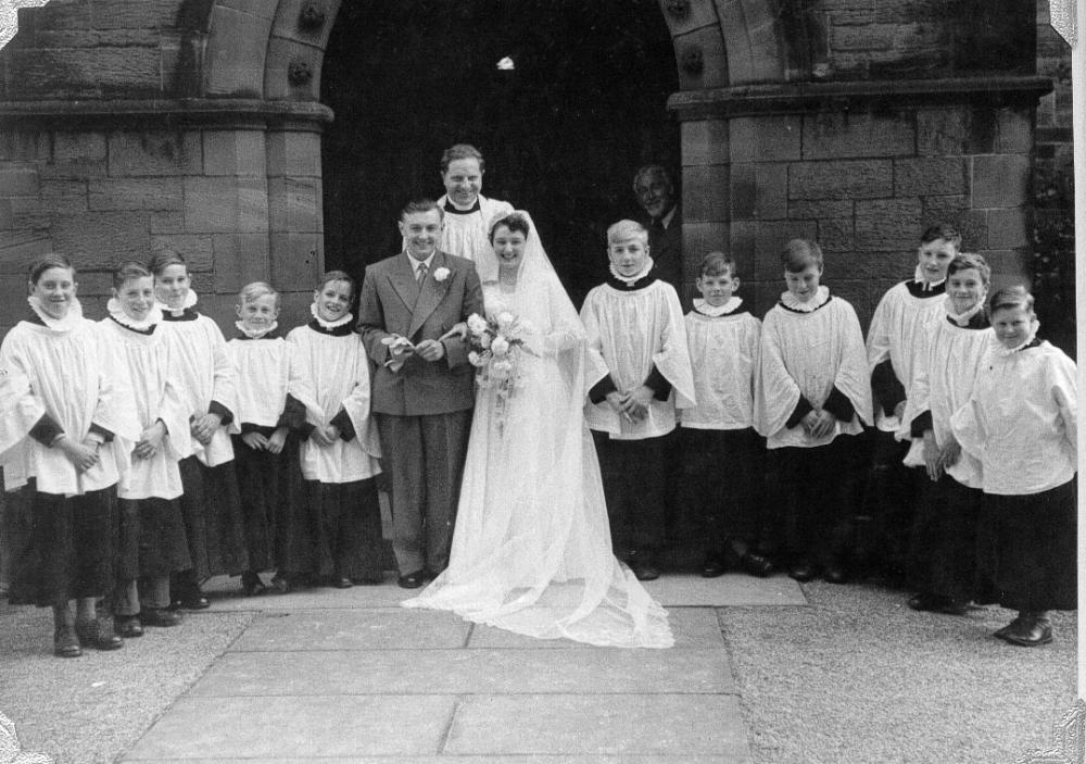 OUR WEDDING  SEPT 18th 1954