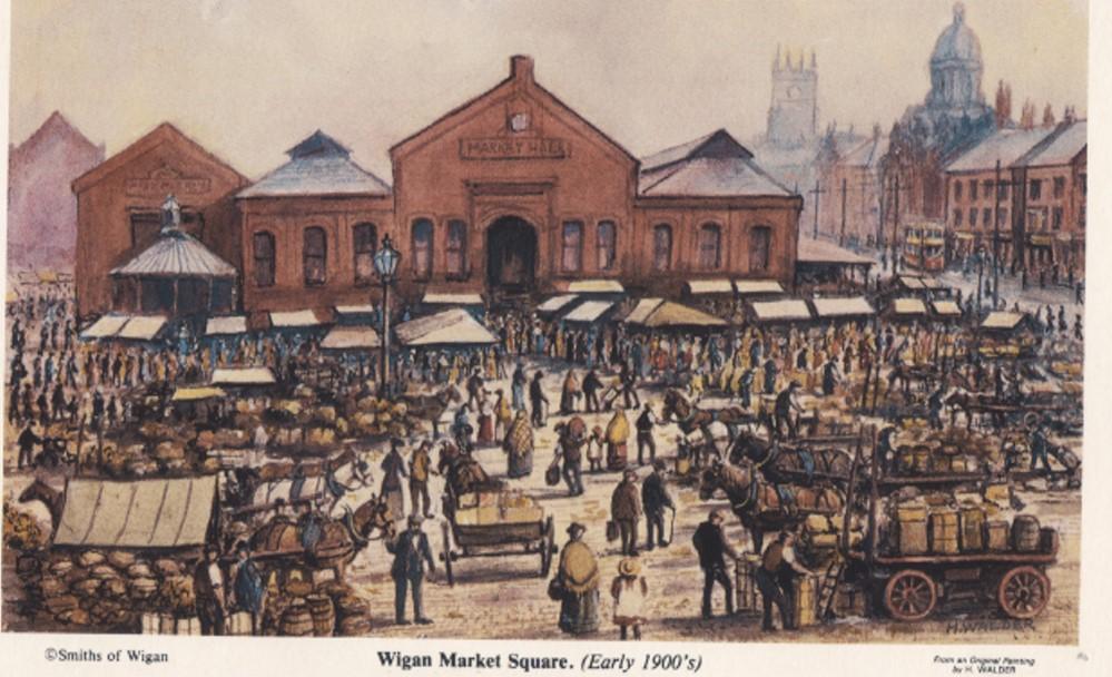 MARKET SQUARE 1900's MARKET SQUARE 1900's