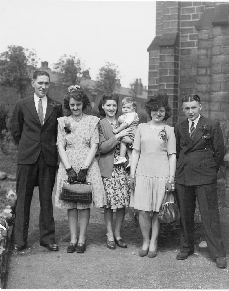 Mum and Dad Doreen and Alan Hankin's Wedding 28th June 1947 Guests