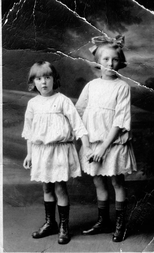 Two young girls Two young girls