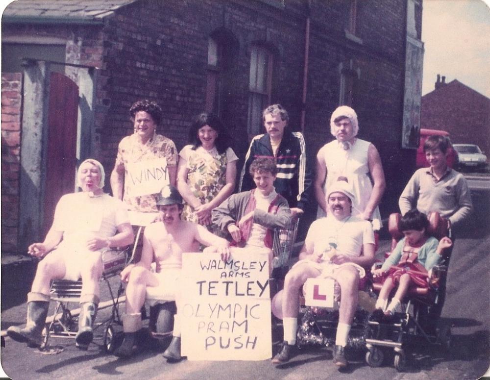 walmesley arms olympic squad fund raiser 1970s