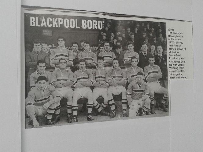 Blackpool Borough Team Photo 1957. Blackpool Borough Team Photo 1957.