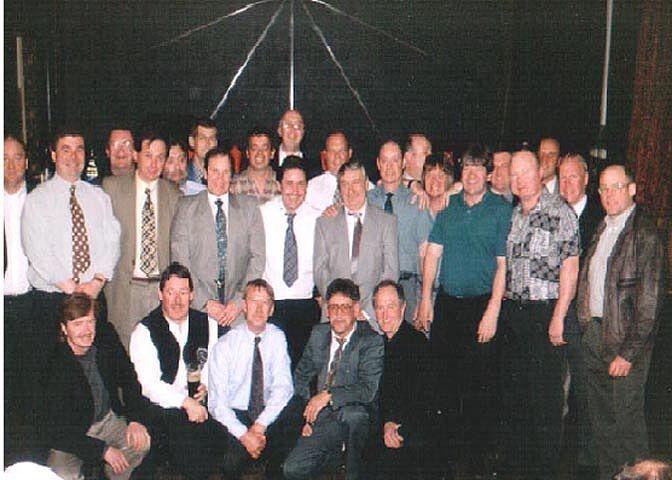 Reunion held at Scot Lane Labour Club, 2001.