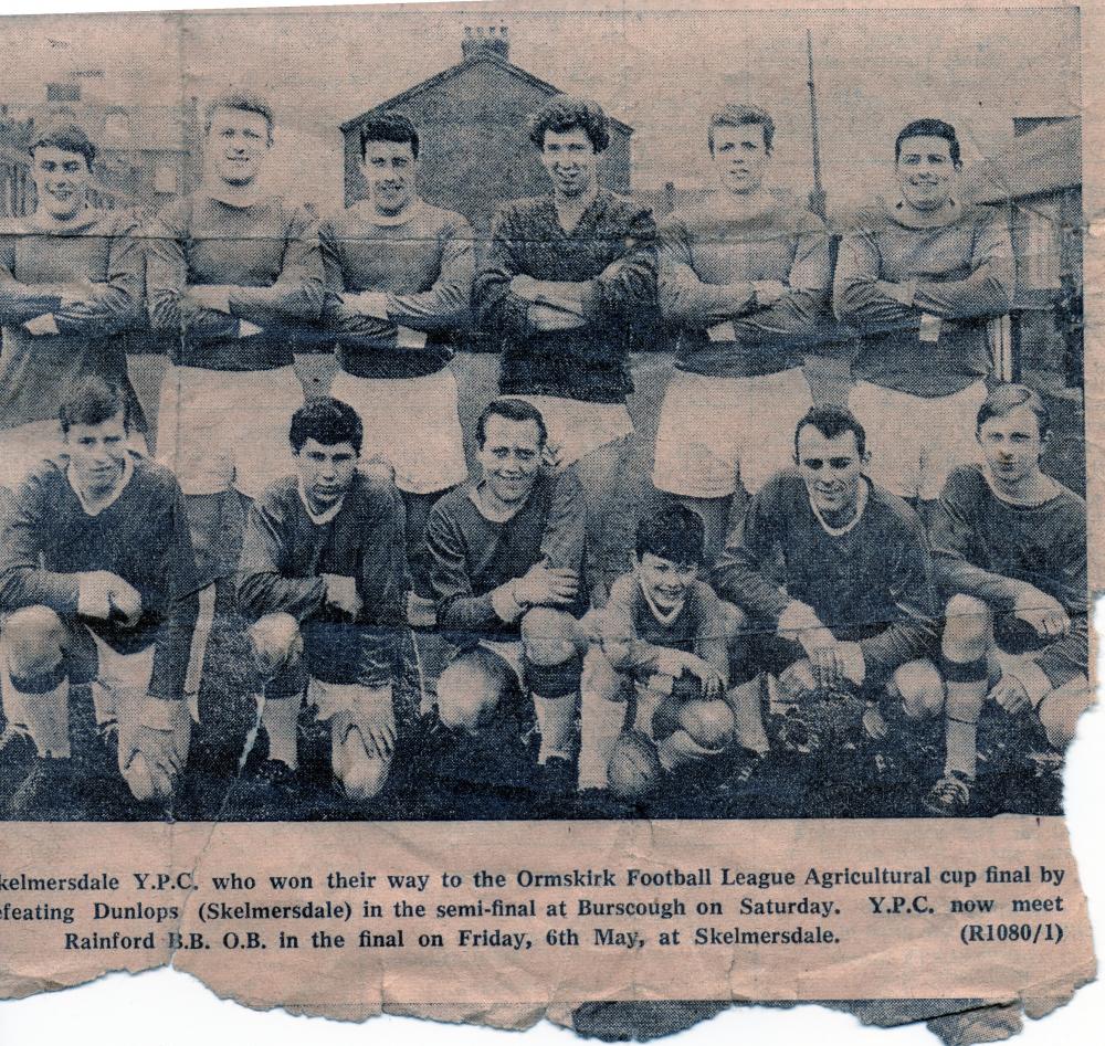 Skemersdale YPC  Football Club 1966