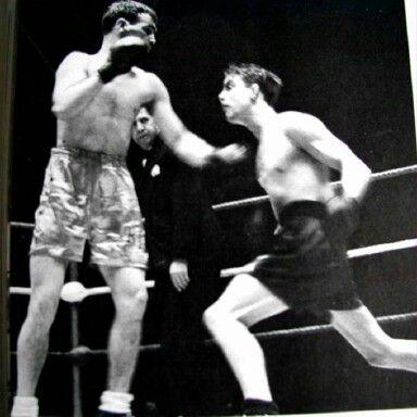 Benny Lynch challenges Peter Kane, 1937.