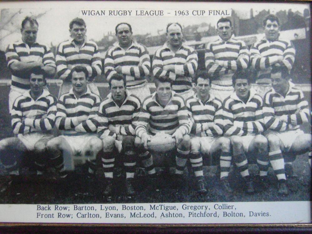 Wigan rugby league -1963 cup final