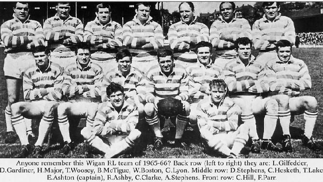 Wigan Rugby 1965