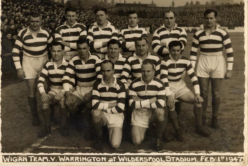 Warrington v Wigan 1947