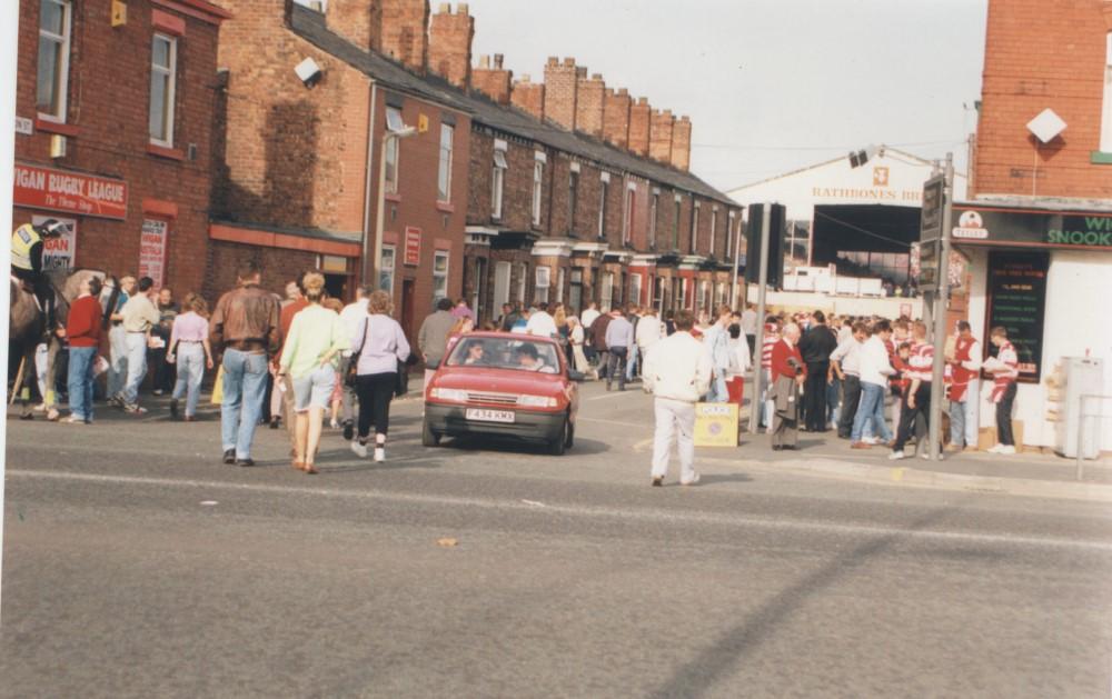 HIlton Street on Match Day