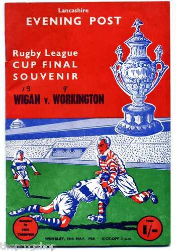 Cup Final Souvenir Programme 10th May 1958