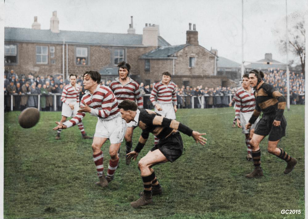 Bramley v Wigan 1953 colourised