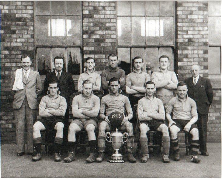 Moss Lane FC, 1945.