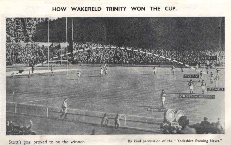 How Wakefield Trinity won the cup.