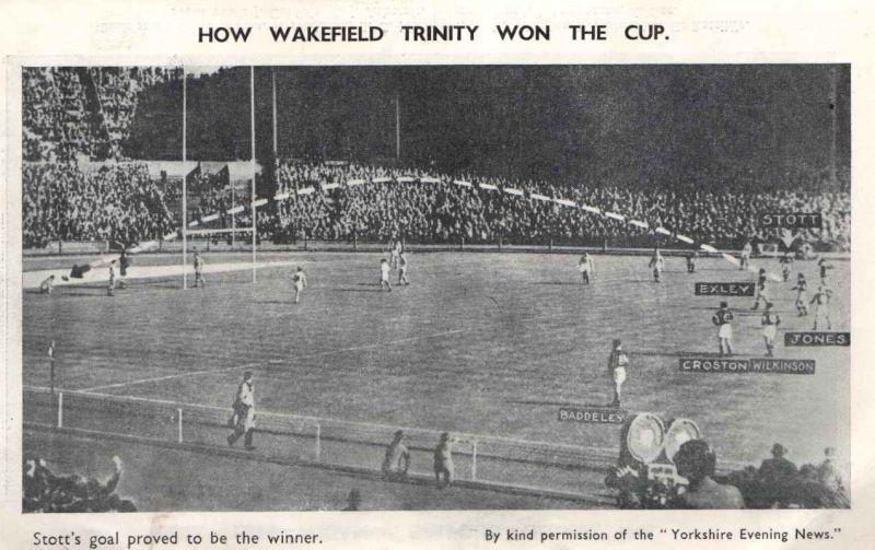 How Wakefield Trinity won the cup. How Wakefield Trinity won the cup.