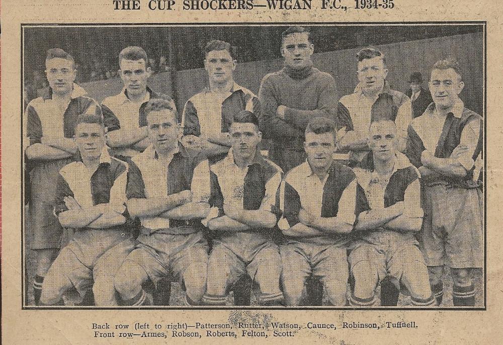 WIGAN ATHLETIC 1934-35