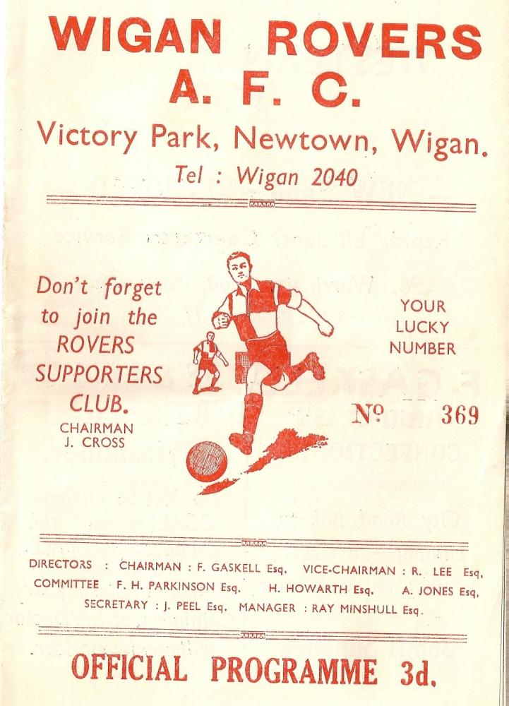 Wigan Rovers 1959