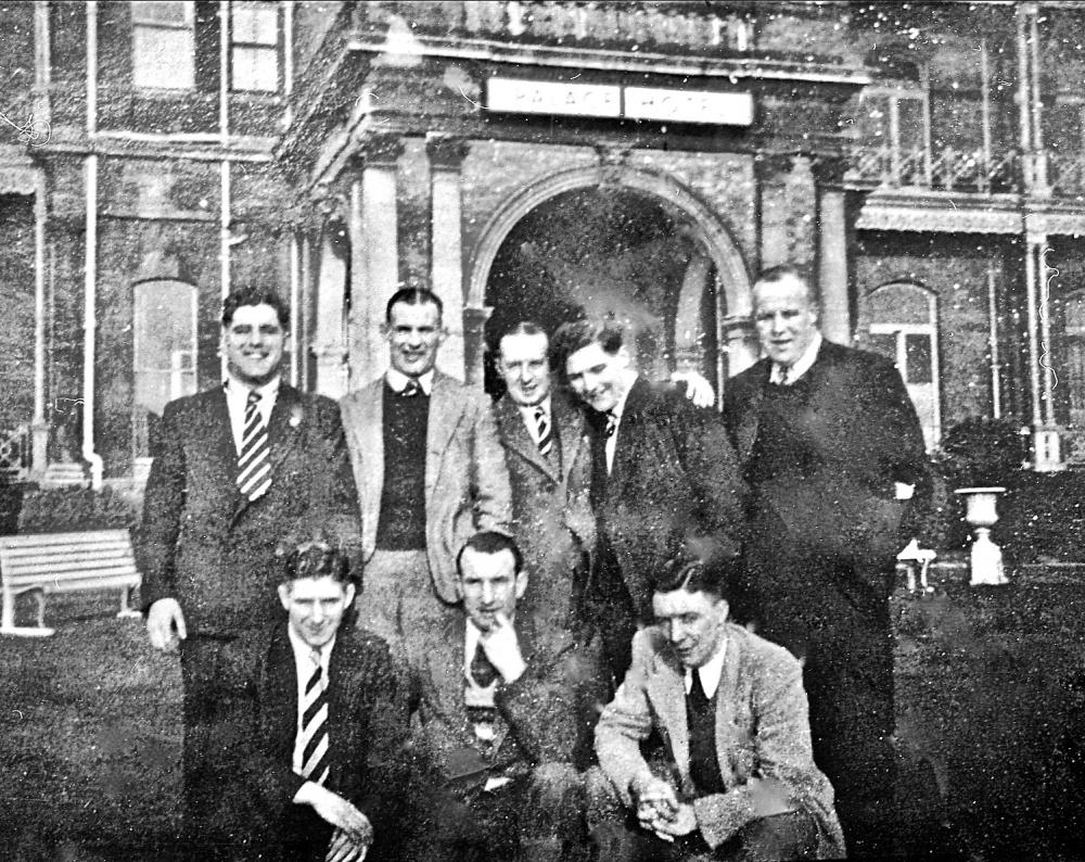 Leigh rugby league players preparing to meet Wigan