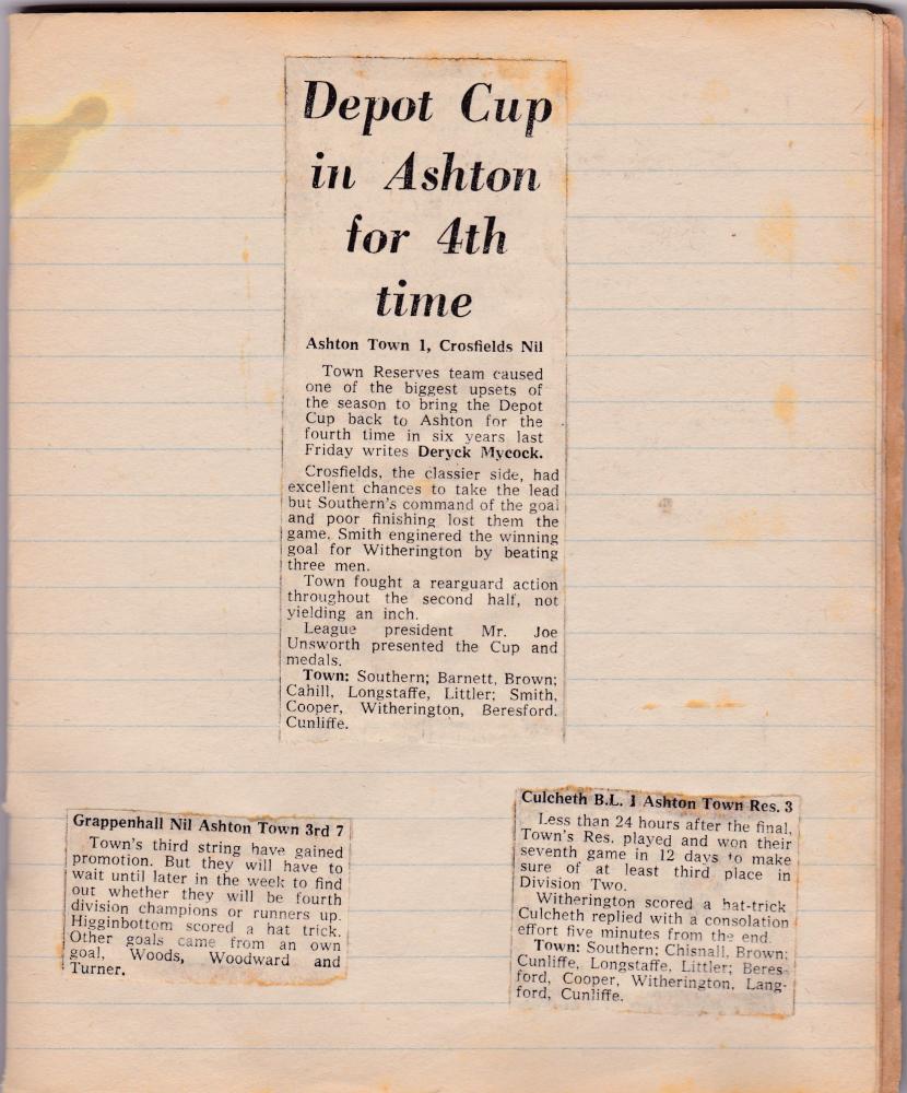 depot cup winners 1967 depot cup winners 1967