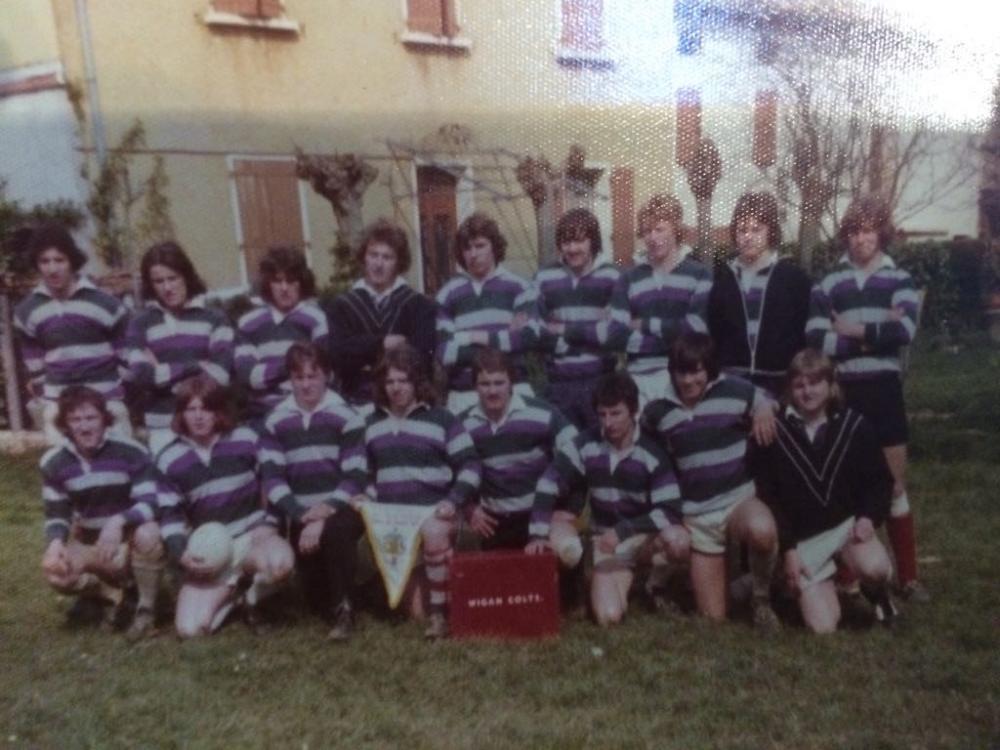 Wigan RLFC Colts 1975