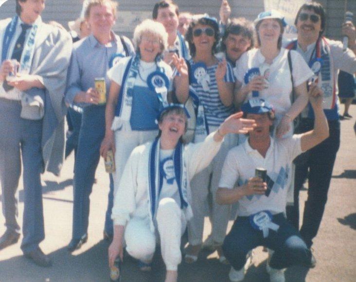 Latics fans 1985.