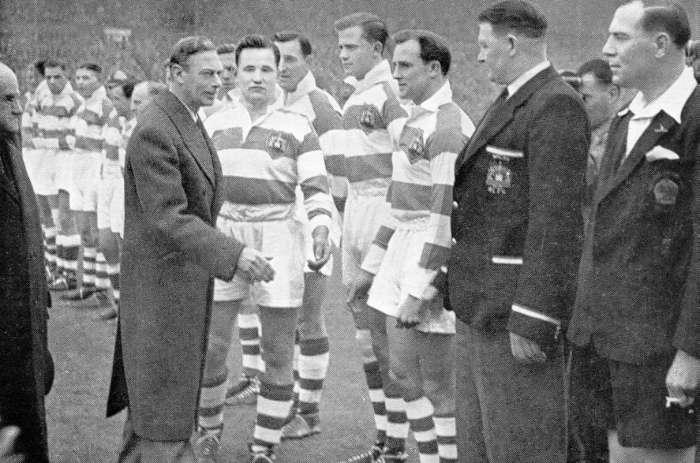 Wigan v Bradford Challenge Cup Final Wembley 1st May 1948
