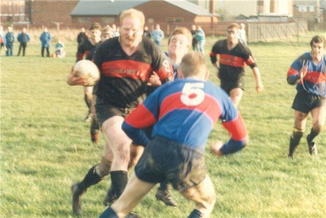 Driving The Ball In. Driving The Ball In.