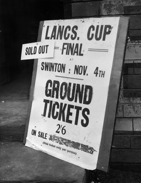 Lancashire Cup Final Nov 1950