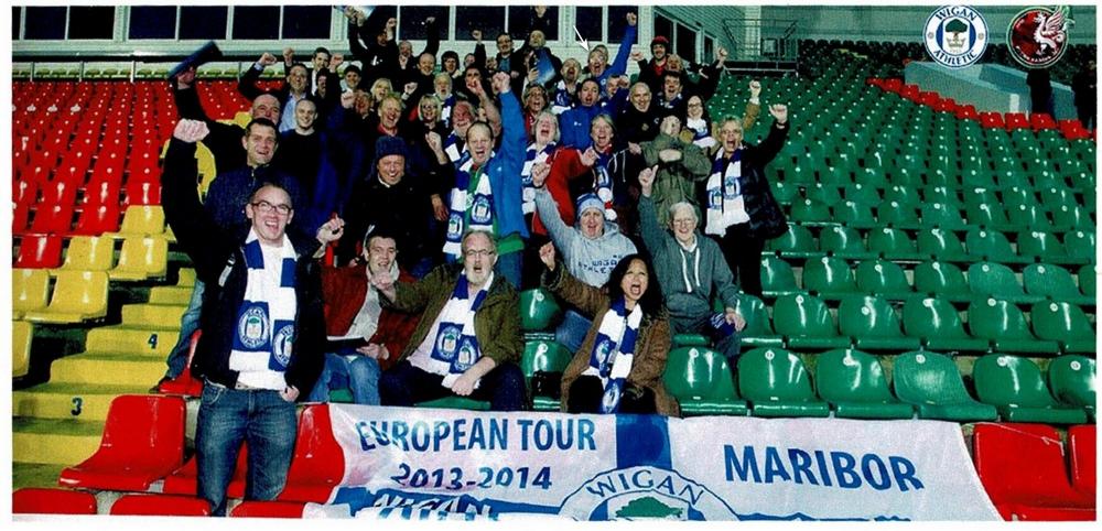 WIGAN FANS IN KAZAN 