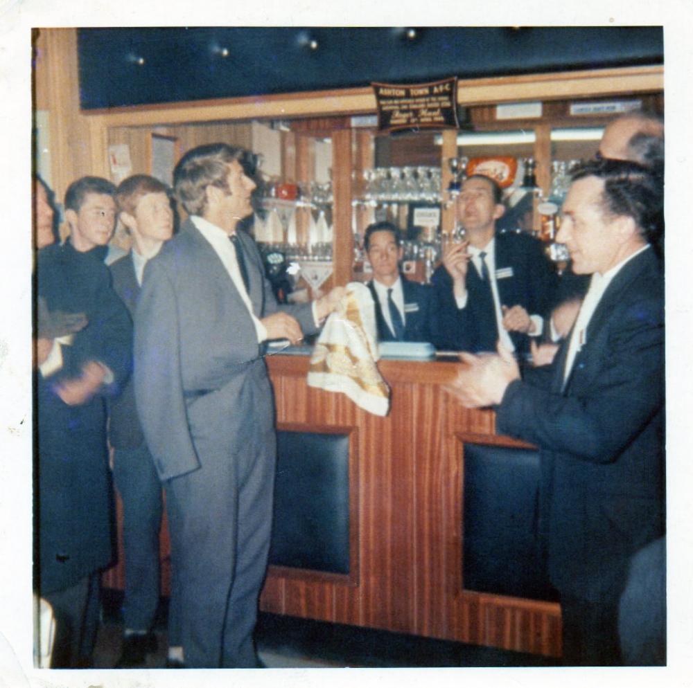 roger hunt opens ashton town refurbish roger hunt opens ashton town refurbish