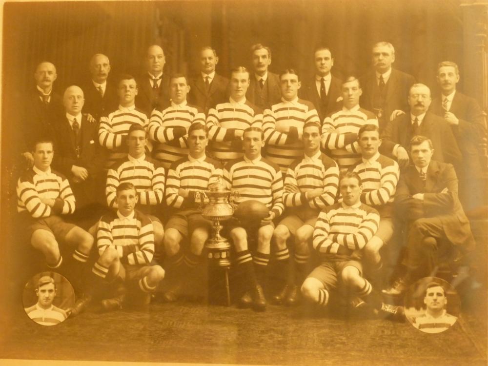 Broughton Rangers RLFC Lancashire Cup Win 1920-21 Season