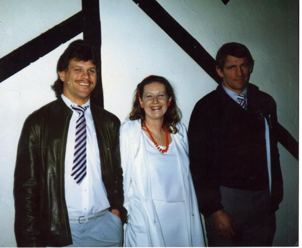 Nick Du Toit, Me and Greame West Nick Du Toit, Me and Greame West