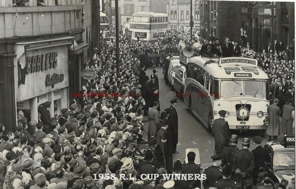 R.L. CUP WINNERS 1958 R.L. CUP WINNERS 1958