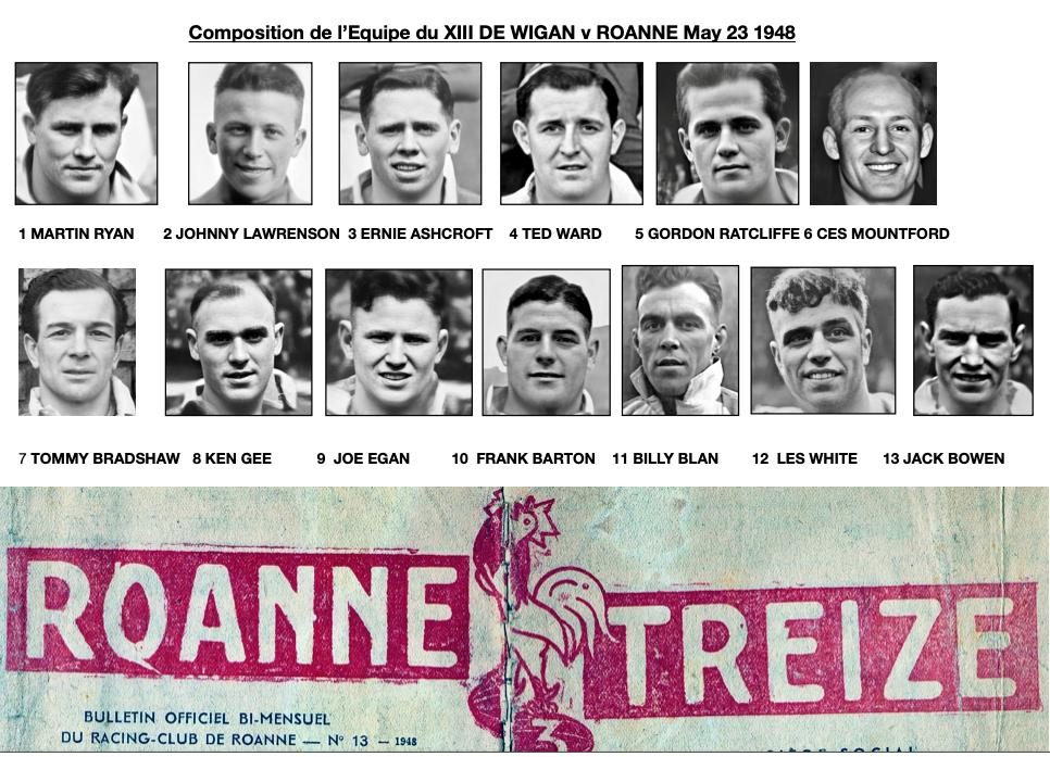 Roanne v Wigan 1948