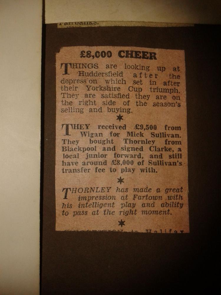 Huddersfield Examiner Snippet. Huddersfield Examiner Snippet.