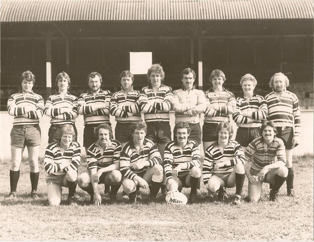 Wigan RUFC  2nd XV at Kendal 1980