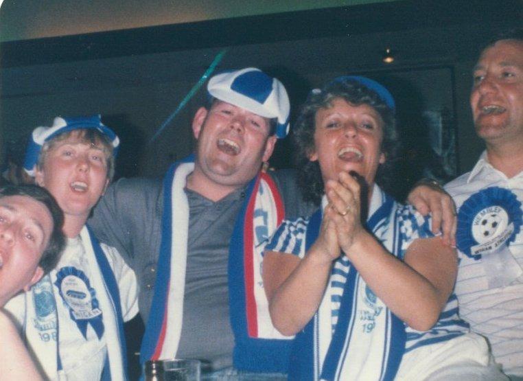 Latics fans 1985. Latics fans 1985.