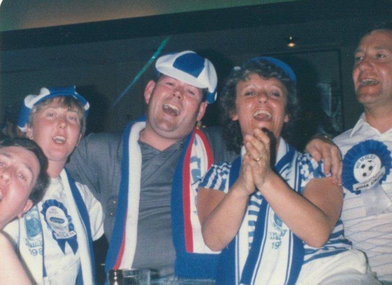 Latics fans 1985.