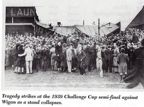  Wigan and Salford Fans 1st April 1939