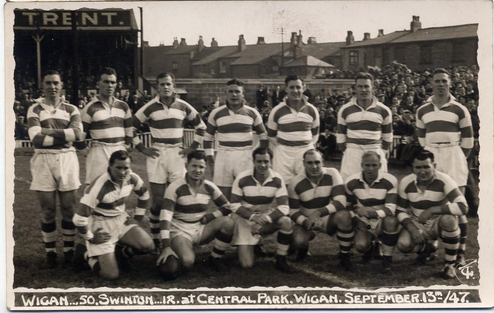 Wigan 50 Swinton 12 1946