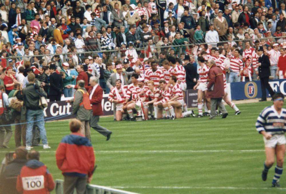 Wigan V Halifax Challenge Cup Final 1988
