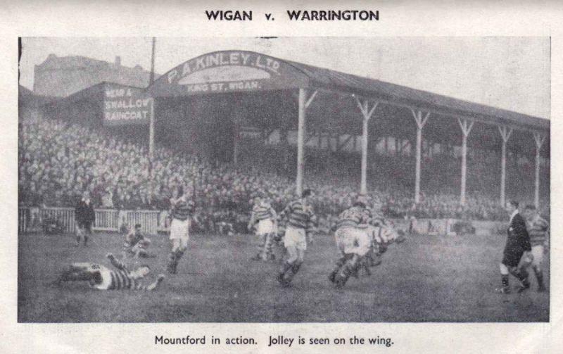 Wigan v Warrington. Wigan v Warrington.