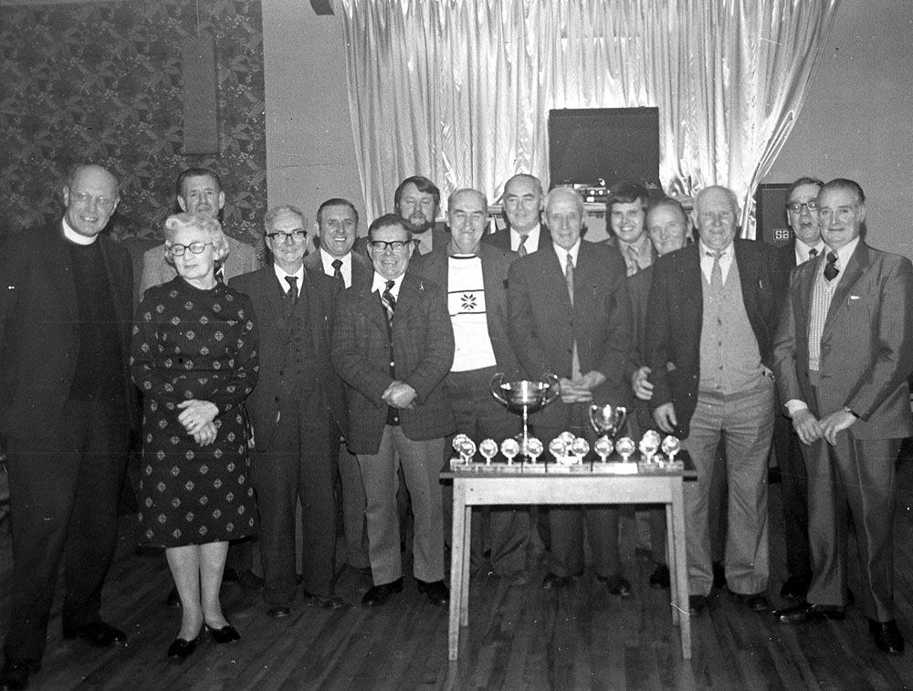 Standish Bowling Club Awards, 1970s Standish Bowling Club Awards, 1970s